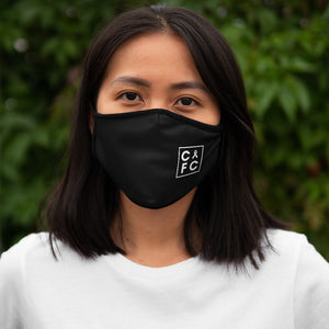 CFC Fitted Polyester Face Mask (Black)